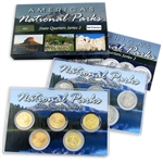 2012 National Parks Quarter Mania Set - San Francisco - Uncirculated & Gold Layered