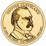 2012 Grover Cleveland 2nd Term - Dollar - Philadelphia - Uncirculated in a capsule