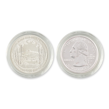 2013 New Hampshire White Mountain Qtr - Denver - Platinum