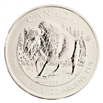 2013 Canadian $5 Wood Bison - Uncirculated