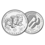 2013 Girl Scouts Silver Dollar - Uncirculated