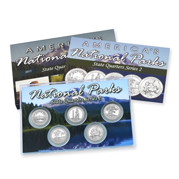2013 National Parks Quarter Mania Proof Set - San Francisco Mint