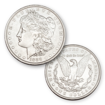 1888 Morgan Silver Dollar - New Orleans Mint - Uncirculated