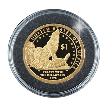 2013 Native American Proof Dollar - Capsule