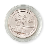 2013 Maryl& Fort McHenry Quarter - D - UNC in Capsule