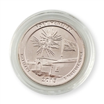 2013 Maryland Fort McHenry Quarter - Denver - Platinum