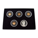 2009 Lincoln Proof Collection - 5 pc - Lincoln Cents and Commemorative Dollar