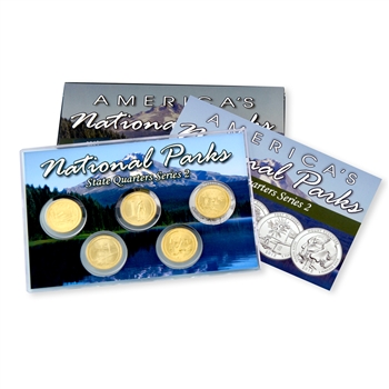 2013  National Parks Quarter Mania Set - Gold Denver