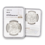 1898 Morgan Silver Dollar - New Orleans ( O ) - NGC MS63