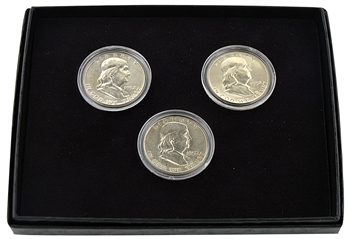 1952 Franklin Half Dollar PDS Set