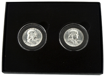 1962 Franklin Half Dollar PD Pair