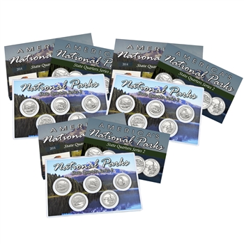 2014 National Parks Quarter Mania Set - PDS Uncirculated