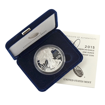 2015 Silver Eagle - Proof - Original Government Packaging
