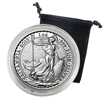 2015 Britannia Silver 1 oz - Uncirculated