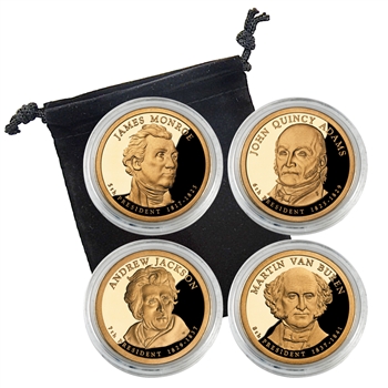 2008 Presidential Proof Set - San Francisco - Capsules