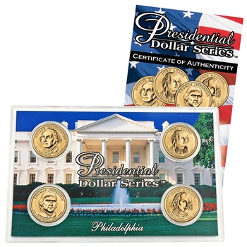 2007 Presidential Dollar Set - Philadelphia Mint - Lens