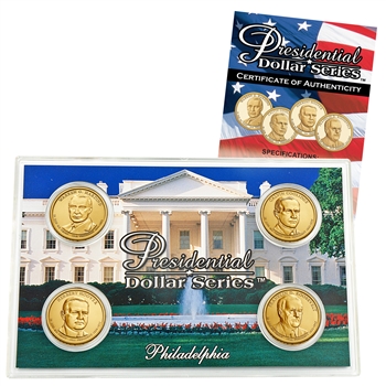 2014 Presidential Dollar Set - Philadelphia Mint - Lens