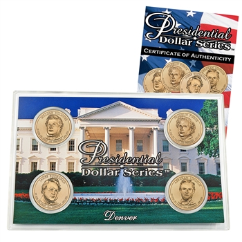 2010 Presidential Dollar Set - Denver Mint - Lens