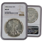 1993 Silver Eagle - NGC 69