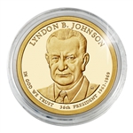 2015 Lyndon B. Johnson Dollar - San Francisco Proof