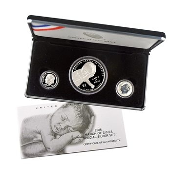 2015 March of Dimes Special Silver Set