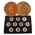 1880-1889 Indian Head Cent Set - Circulated - PB5
