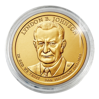 2015 Lyndon B. Johnson Dollar - Philadelphia - Uncirculated