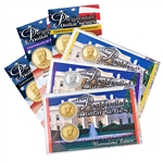 2016 Gerald R. Ford Presidential Dollar - Precious Metals P&D Lens Set