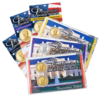 2016 Gerald R. Ford Presidential Dollar - Precious Metals P&D Lens Set