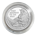 2016 Cumberland Gap Nat'l Historical Park - Denver - Platinum Plated in Capsule