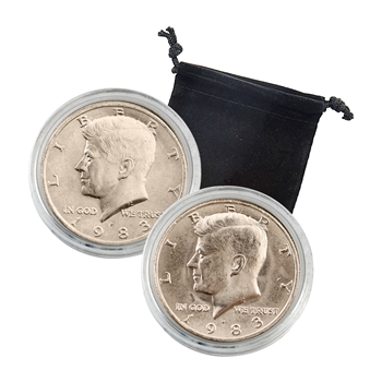 1983 Kennedy Half Dollar P & D Set