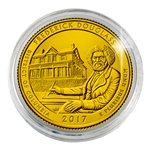 2017 Frederick Douglass National Historic Site - Denver - Gold Plated in Capsule