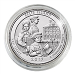 2017 Ellis Island National Monument (Statue of Liberty) - Philadelphia - Uncirculated in Capsule