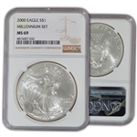 2004 Silver Eagle-PCGS Premier 70-First Edition