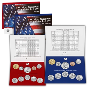 2018 US Mint Set - 20 pc - OGP