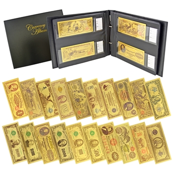Top 20 US Notes - Gold Foil with Deluxe Album