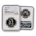 1962 Franklin Half Dollar - PROOF - NGC 69