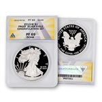 2013 Silver Eagle - Congratulations Set - ANACS 69