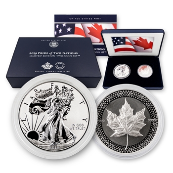 2019 Pride of Two Nations 2pc Set - United States Set ( OGP )