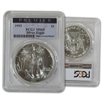 1993 Silver Eagle - Premier - PCGS 69