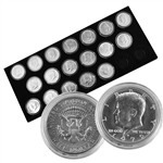 1970s Kennedy Half Dollar Set-Uncirculated(18 Coins)