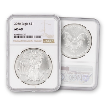 2020 Silver Eagle - NGC 69