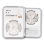 1885 Morgan Dollar - New Orleans - NGC 65