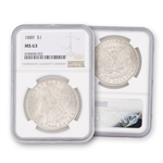1889 Morgan Silver Dollar-Philadelphia Mint-NGC 63