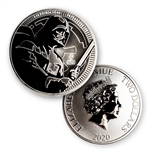 2020 Star Wars 1 oz Silver - Darth Vader - Uncirculated