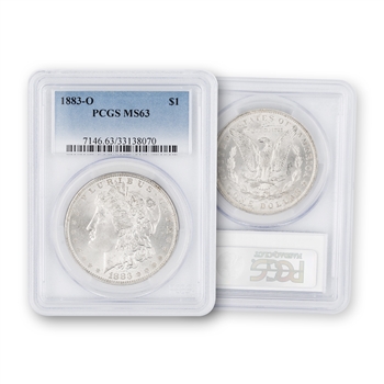 1883 Morgan Silver Dollar - New OrleanS - PCGS 63