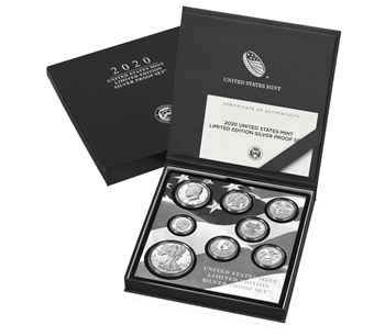 2020 US Mint Silver Eagle Proof Set - Limited Edition