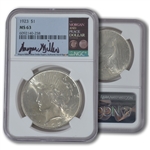 1923 Peace Dollar - P - NGC 63 -  Miller Auto