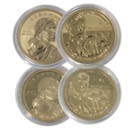 2018 Jim Thorpe Golden Dollar Proofs - Proof + Rev Proof