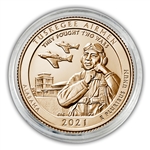 2021 Tuskegee Qtr - Denver - Gold in Capsule